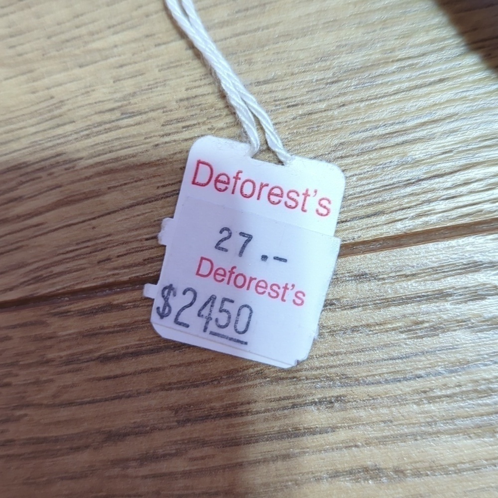 Vintage Deforest' s needlepoint tassel wool blend boho chic Christmas Stalking - Picture 5 of 7